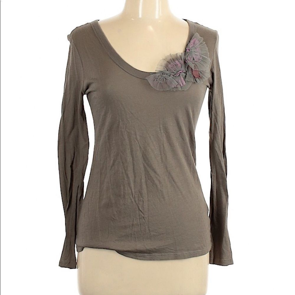 EUC banana republic long sleeve top